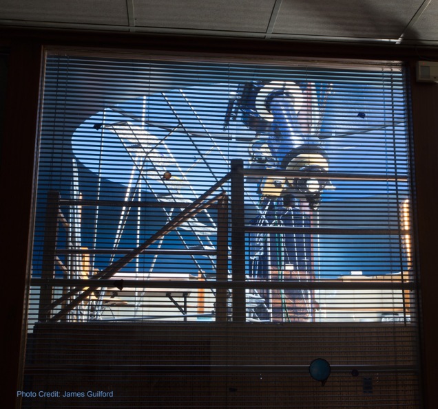 Photo: Apollo Observatory Viewed from Meeting Room. Photo by James Guilford.