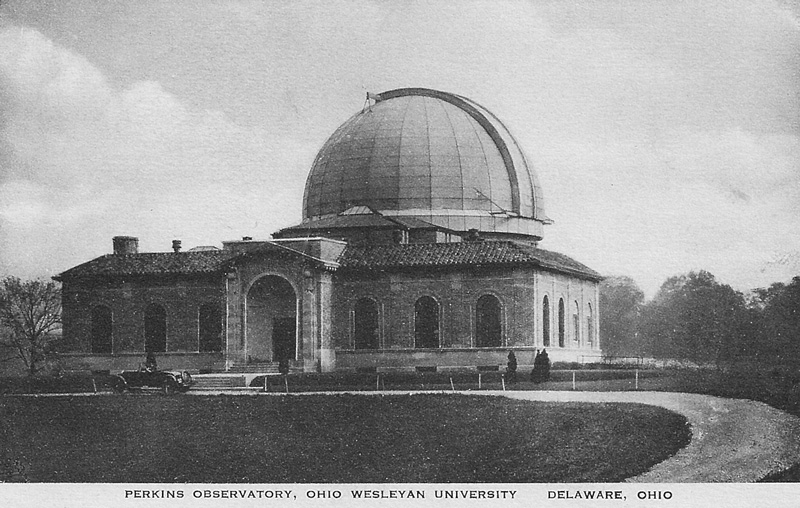 Photo: Perkins Observatory - Antique Postcard