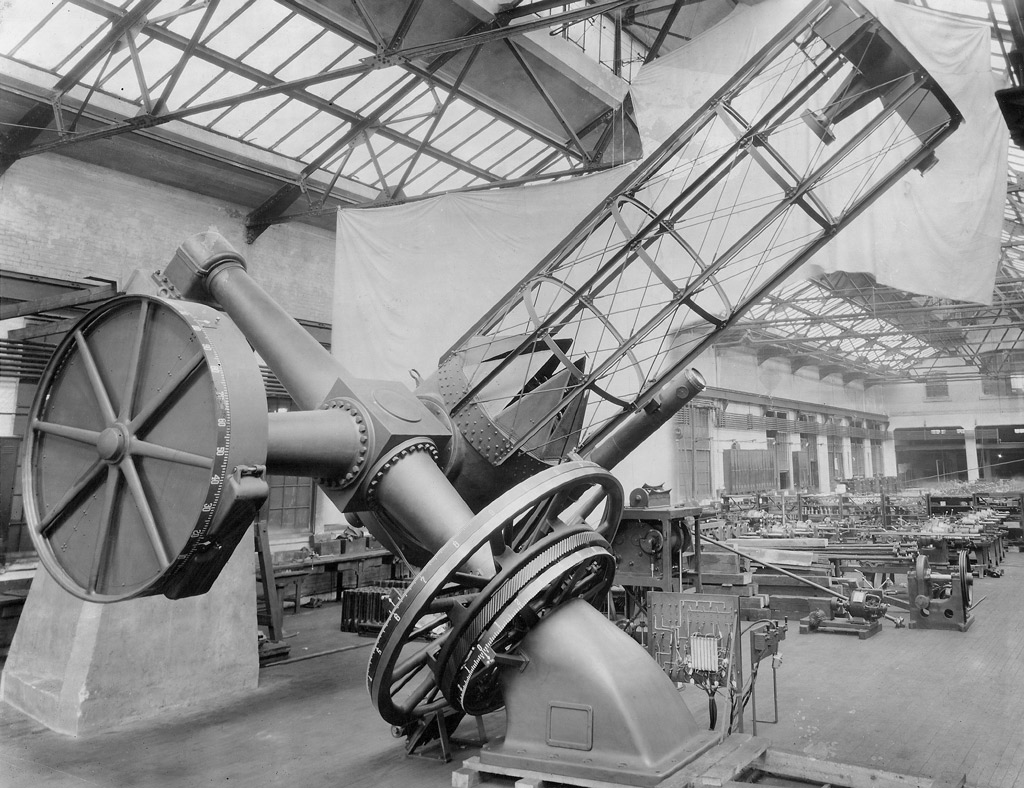 Photo: Perkins Telescope, Oct. 31, 1923.