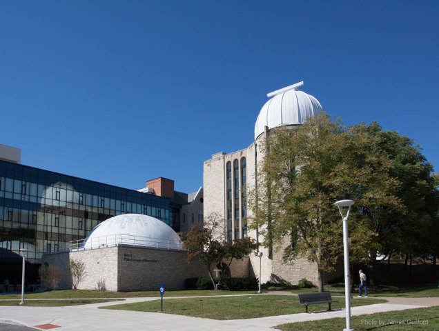 The Ritter Planetarium and Observatory, University of Toledo. Photo by James Guilford.